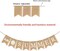 Hello Summer Banner, Daisy Themed Summer Decorations, Burlap Banner